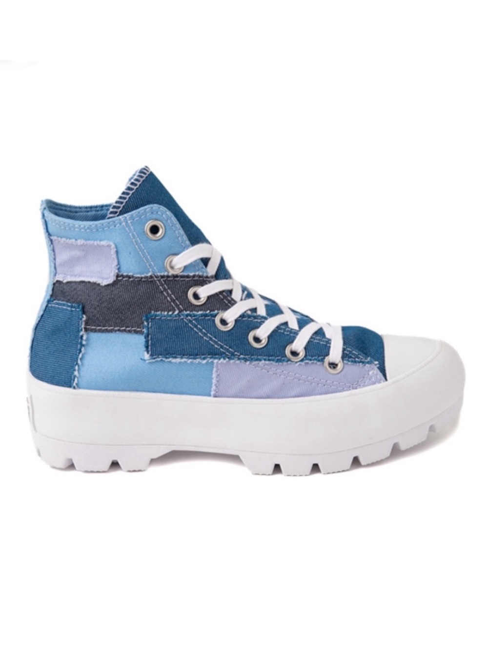 Converse Chuck Taylor All Star Patchwork Denim Lugged Sole Sneaker